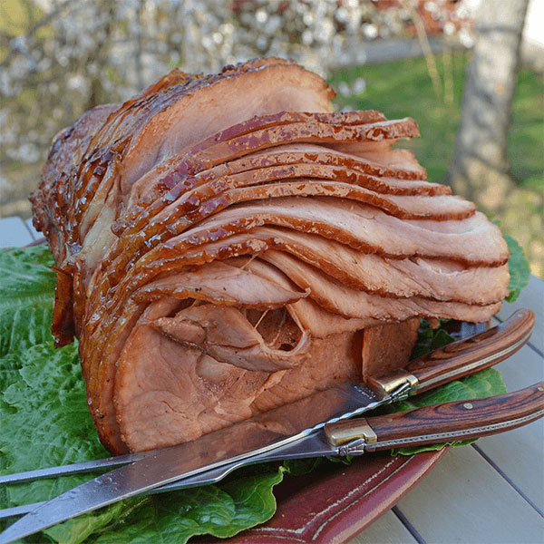 Double Smoked Ham with Sweet Tea Glaze