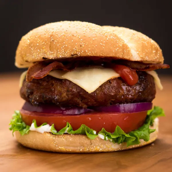 Mesquite-Smoked Sirloin Burgers