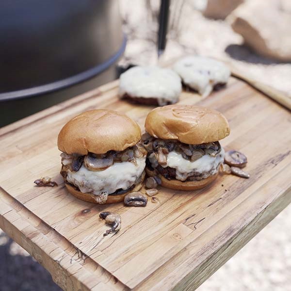 Mushroom Swiss Burger