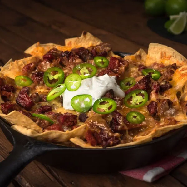 Smoked Chilli Brisket Nachos