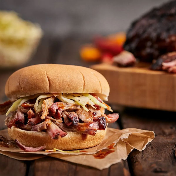 Smoked Pulled Pork Sandwiches