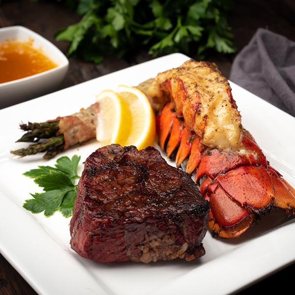 Surf and Turf with Spicy Butter