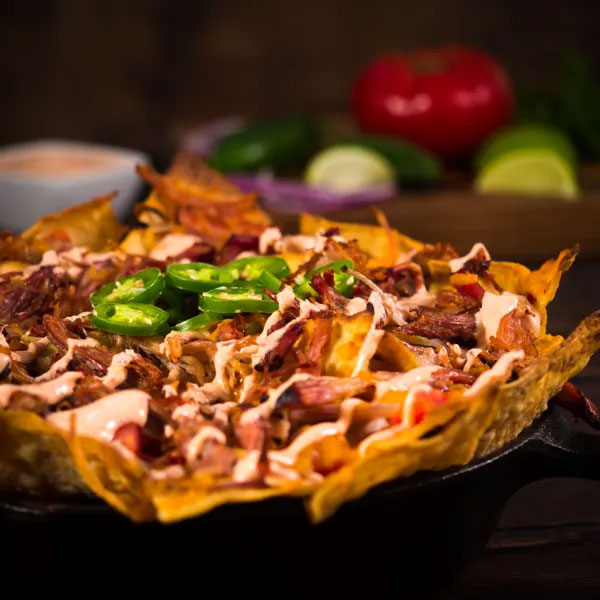 Bold & Spicy Pulled Pork Nachos Recipe | Oklahoma Joeâ€™s Australia Smokers