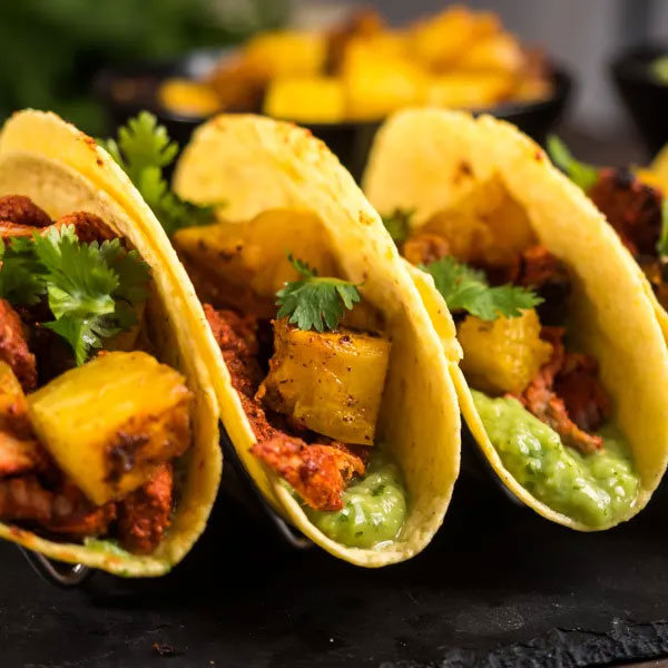 Tacos al Pastor with Smoked Pineapple Recipe Oklahoma Joe’s Australia